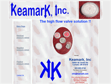 Tablet Screenshot of keamark.com